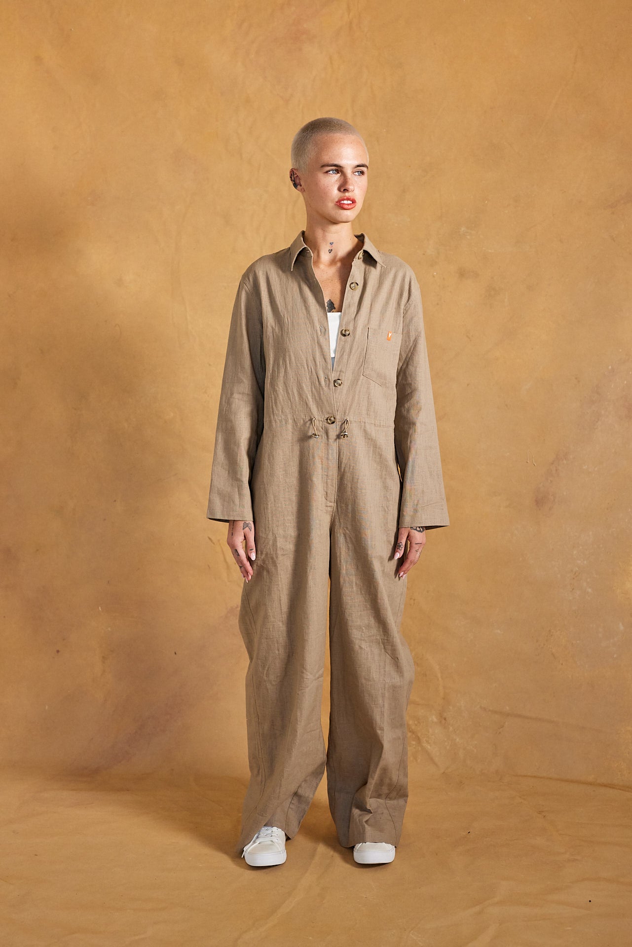 BOILER SUIT - LINNEN