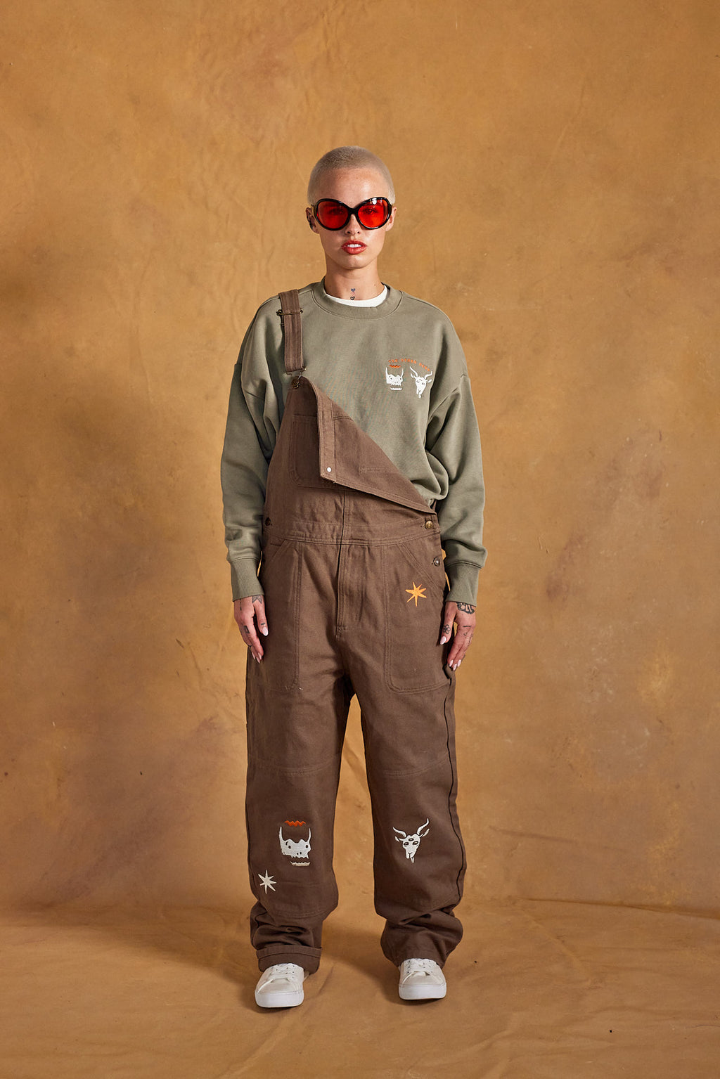 BE BAD CLUB CANVAS COVERALL