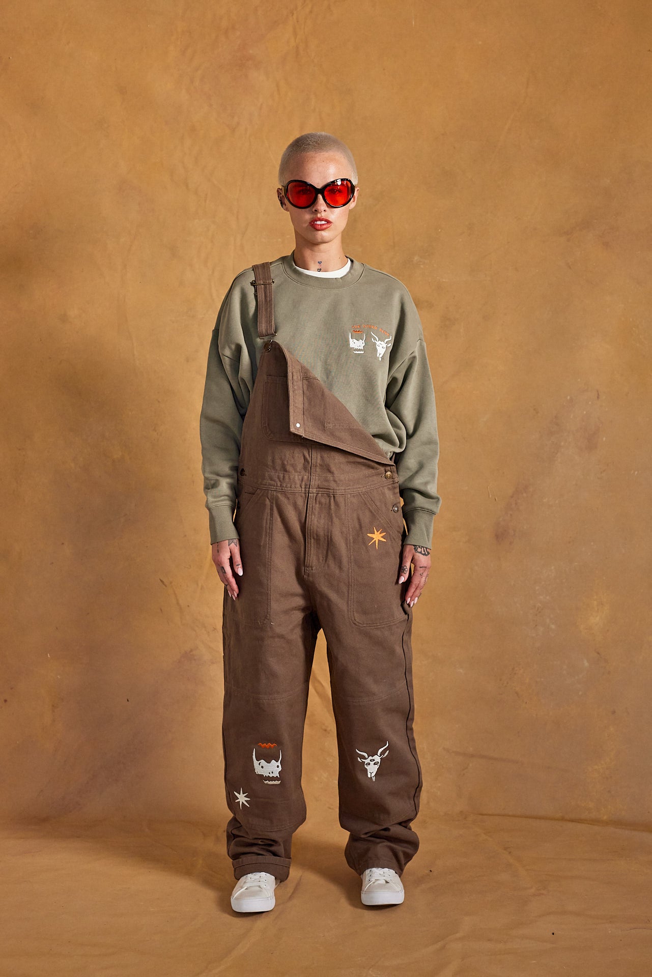 BE BAD CLUB CANVAS COVERALL