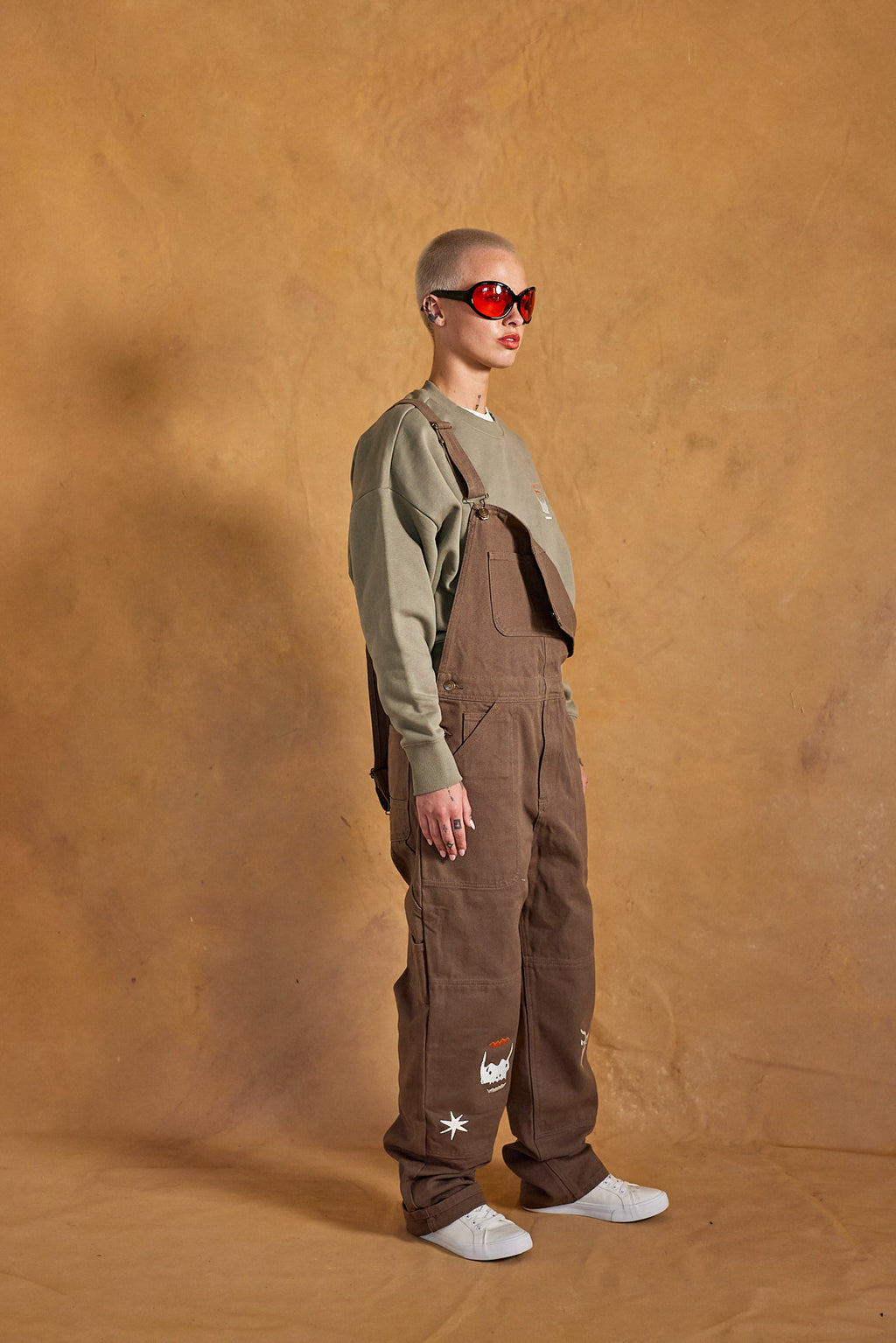 BE BAD CLUB CANVAS COVERALL